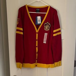 Hot Topic Harry Potter Gryffindor-Inspired Cardigan